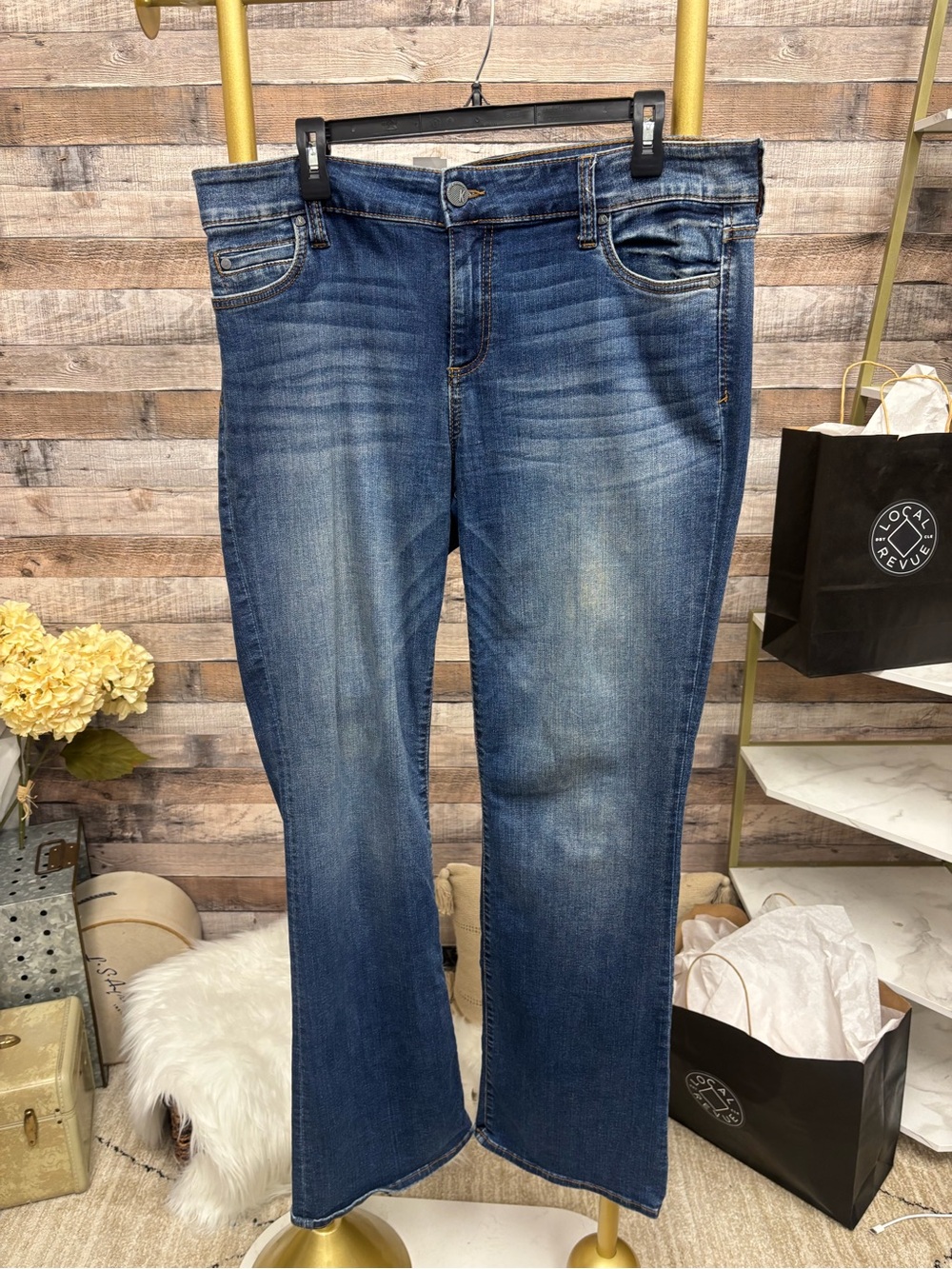 Blue Kut From the Kloth Bootcut Jeans 14